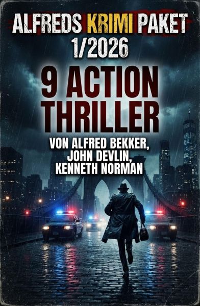 Alfreds Krimi Paket 1/2026: 9 Action Thriller