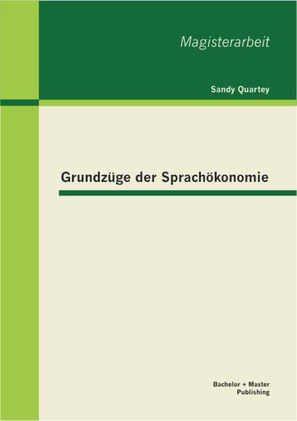 Grundzüge der Sprachökonomie