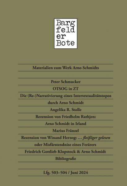 Bargfelder Bote 503-504. Lieferung
