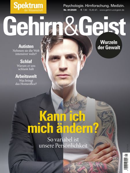 Gehirn&Geist 1/2020 Kann ich mich ändern?