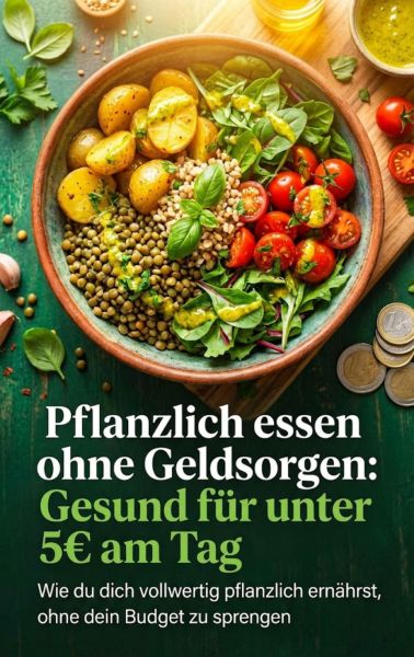 Pflanzlich essen ohne Geldsorgen: Gesund für unter 5€ am Tag
