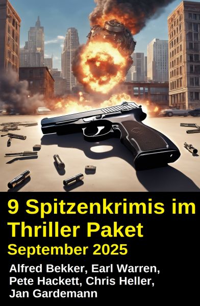 9 Spitzenkrimis im Thriller Paket September 2025