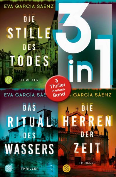 Die Stille des Todes / Das Ritual des Wassers / Die Herren der Zeit - Drei Thriller in einem Band