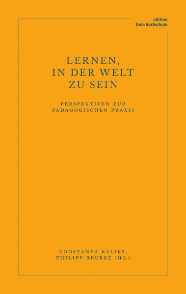 Lernen, in der Welt zu sein