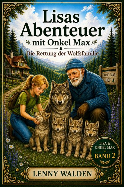 Lisas Abenteuer bei Onkel Max – Die Rettung der Wolfsfamilie