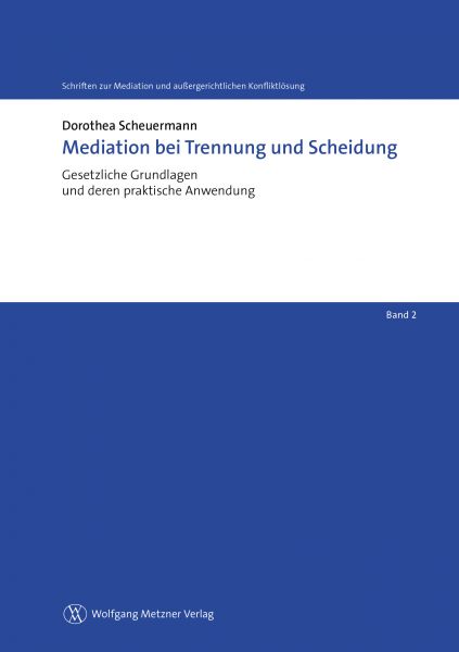 Mediation bei Trennung und Scheidung