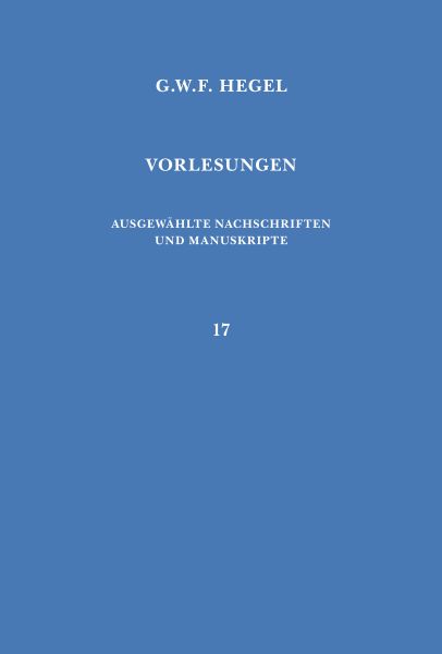 Vorlesungen über die Philosophie der Natur