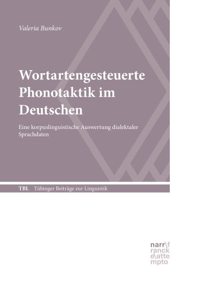 Wortartengesteuerte Phonotaktik im Deutschen