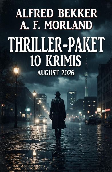 Thriller-Paket 10 Krimis August 2026