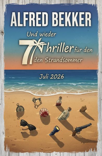 Und wieder 7 Thriller für den Strandsommer Juli 2026