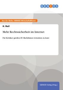 Mehr Rechtssicherheit im Internet