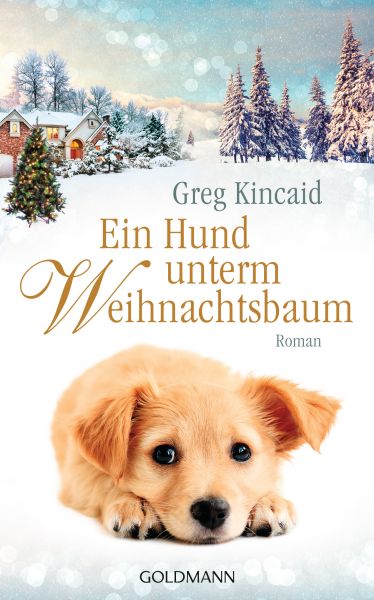 Ein Hund unterm Weihnachtsbaum