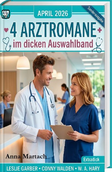 4 Arztromane im dicken Auswahlband April 2026