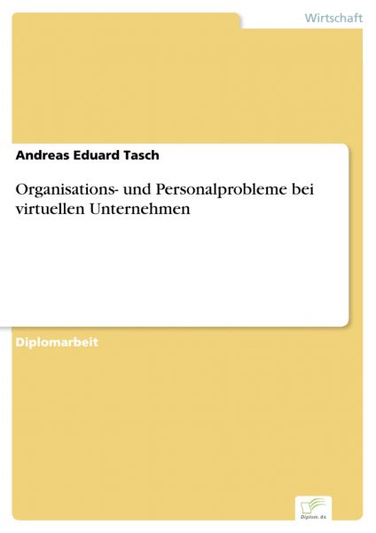 Organisations- und Personalprobleme bei virtuellen Unternehmen