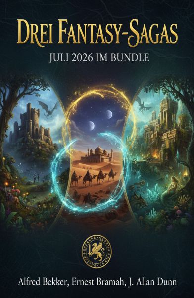 Drei Fantasy-Sagas Juli 2026 im Bundle