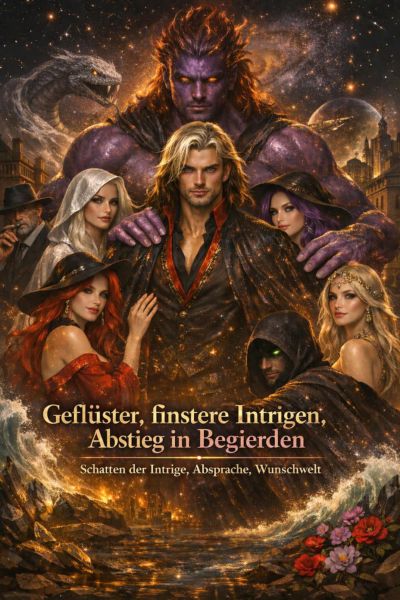 Geflüster, finstere Intrigen, Abstieg in Begierden – Schatten der Intrige, Absprache, Wunschwelt