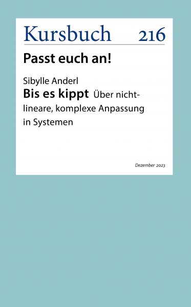 Bis es kippt