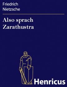 Also sprach Zarathustra