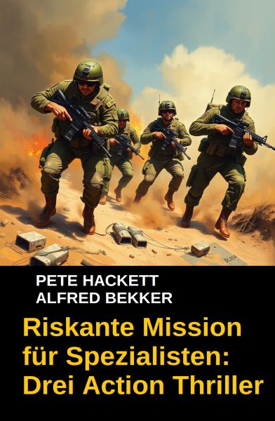 Riskante Mission für Spezialisten: Drei Action Thriller