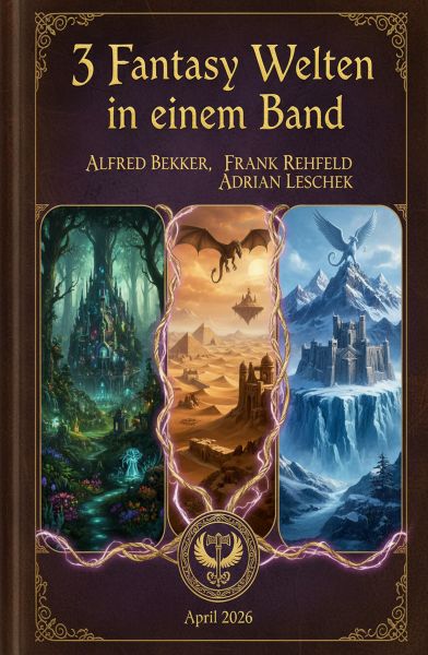 3 Fantasy Welten in einem Band April 2026
