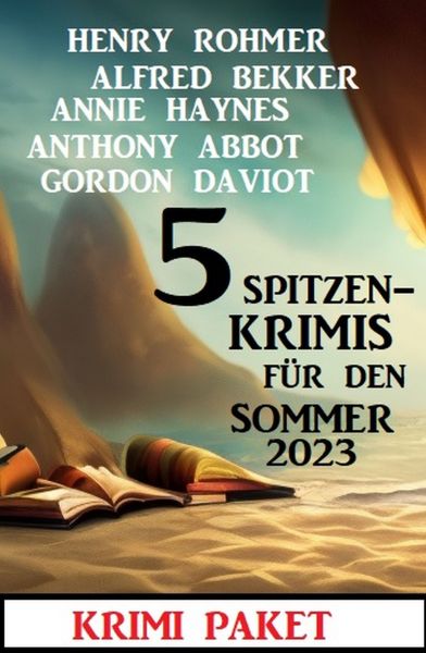 5 Spitzenkrimis für den Sommer 2023: Krimi Paket