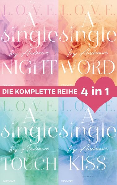 Die L.O.V.E.-Reihe Band 1-4: A single night / A single word / A single touch / A single kiss (4in1-B