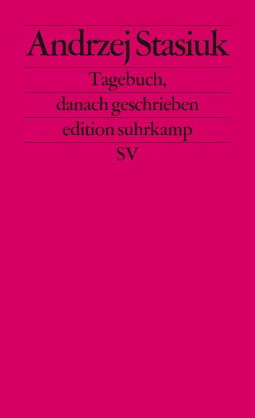 Tagebuch, danach geschrieben