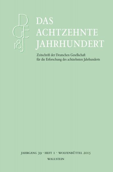 Das achtzehnte Jahrhundert 39/1