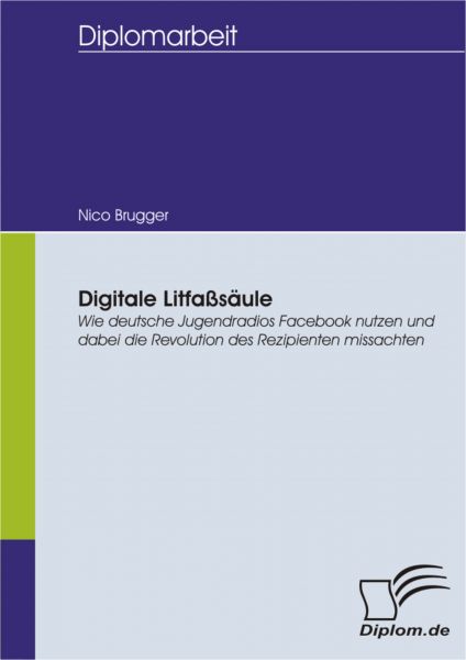 Digitale Litfaßsäule: Wie deutsche Jugendradios Facebook nutzen und dabei die Revolution des Rezipie