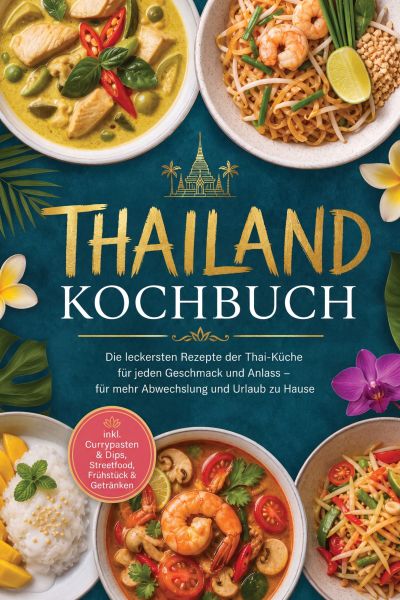 Thailand Kochbuch: Die leckersten Rezepte der Thai-Küche für jeden Geschmack und Anlass – für mehr A
