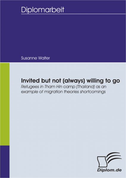 Invited but not (always) willing to go: Refugees in Tham Hin camp (Thailand) as an example of migrat