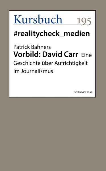 Vorbild: David Carr