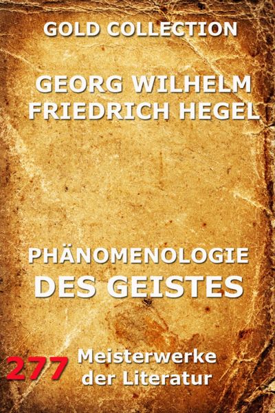 Phänomenologie des Geistes