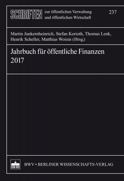 Jahrbuch für öffentliche Finanzen 2017