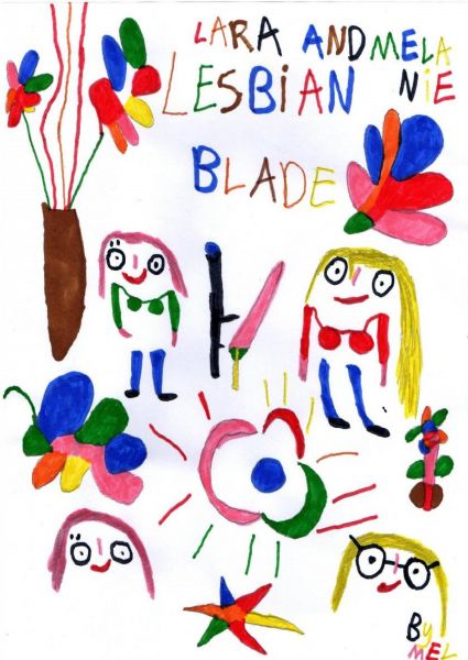 Lara Craft Lesbian Blade