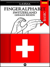 Fingeralphabet Switzerland / German Region