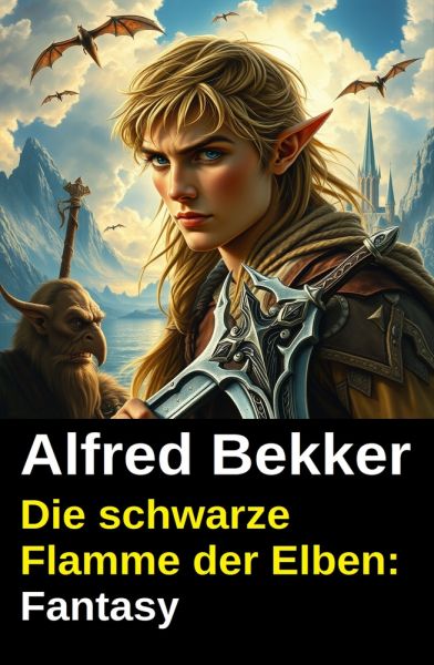 Die schwarze Flamme der Elben: Fantasy