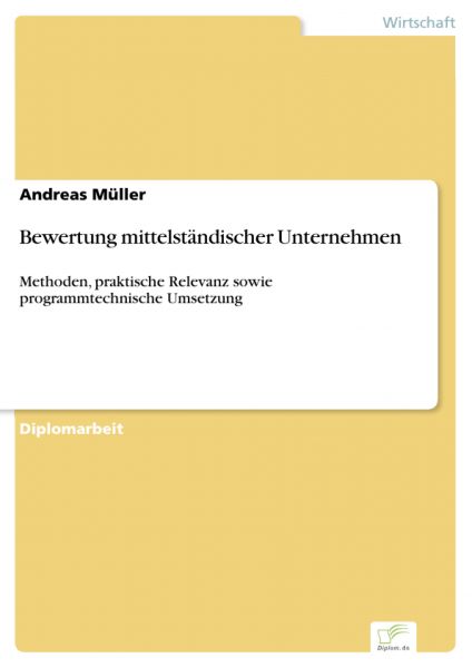 Bewertung mittelständischer Unternehmen