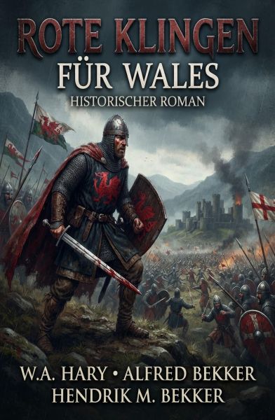 Rote Klingen für Wales: Historischer Roman