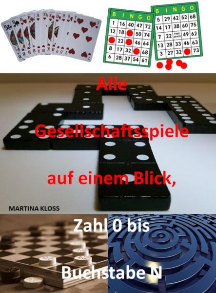 Alle Gesellschaftsspiele auf einem Blick Teil 1: