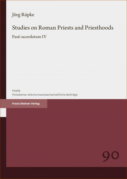 Studies on Roman Priests and Priesthoods