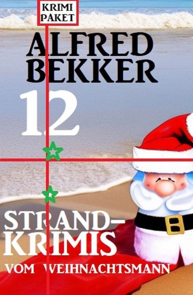 12 Strandkrimis vom Weihnachtsmann: Krimi Paket