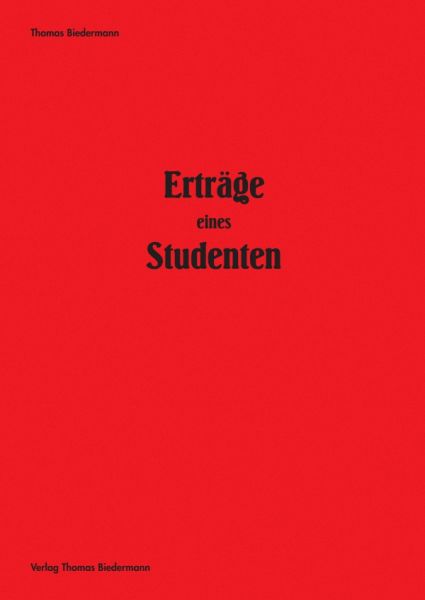 Erträge eines Studenten