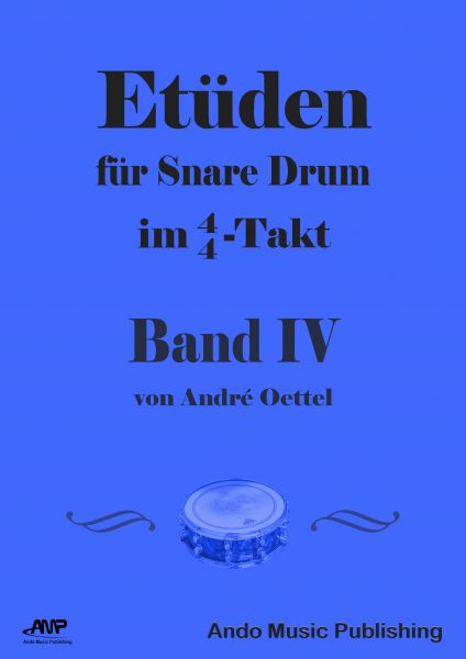 Etüden für Snare-Drum im 4/4-Takt - Band 4