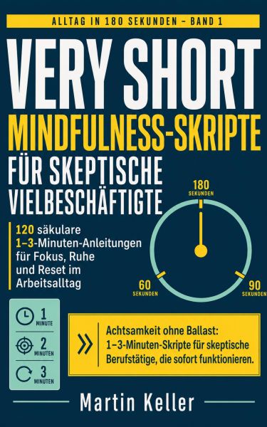 Very Short Mindfulness-Skripte für skeptische Vielbeschäftigte