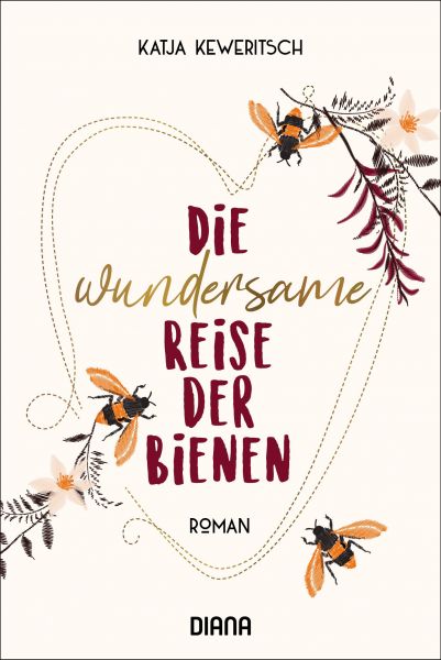 Cover Katja Keweritsch: Die wundersame Reise der Bienen