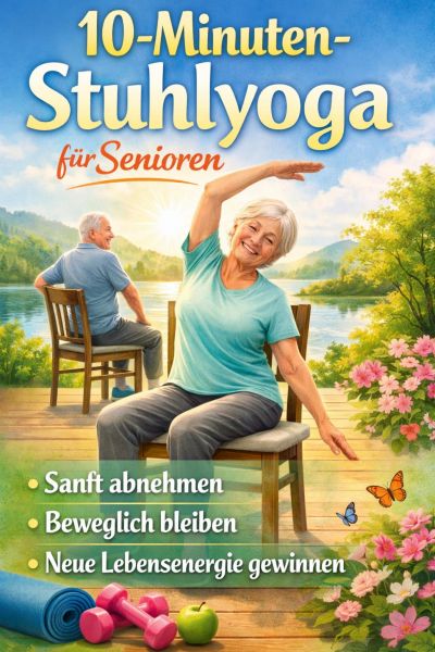 10-Minuten-Stuhlyoga für Senioren: Sanft abnehmen, beweglich bleiben und neue Lebensenergie gewinnen