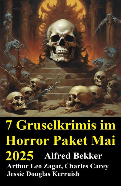 7 Gruselkrimis im Horror Paket Mai 2025