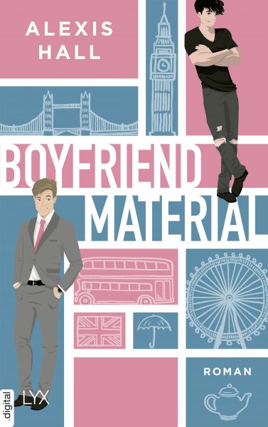 Cover Alexis Hall: Boyfriend Material