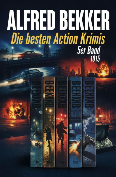 Die besten Action Krimis 5er Band 1015